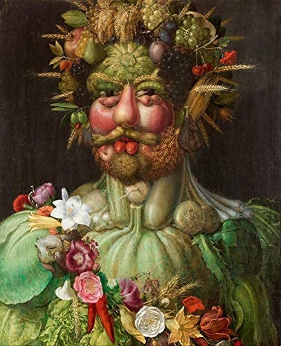 Giuseppe Arcimboldo Inspired Fruit & Veggie Portraits Presentation