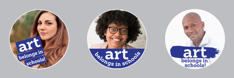 How to add a “Art belongs in schools” Facebook frame
