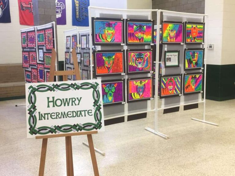 Part II: The Nitty-gritty of School Art Shows