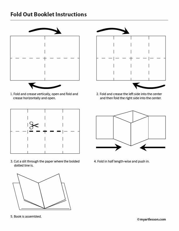 Fold Out Book Instructions