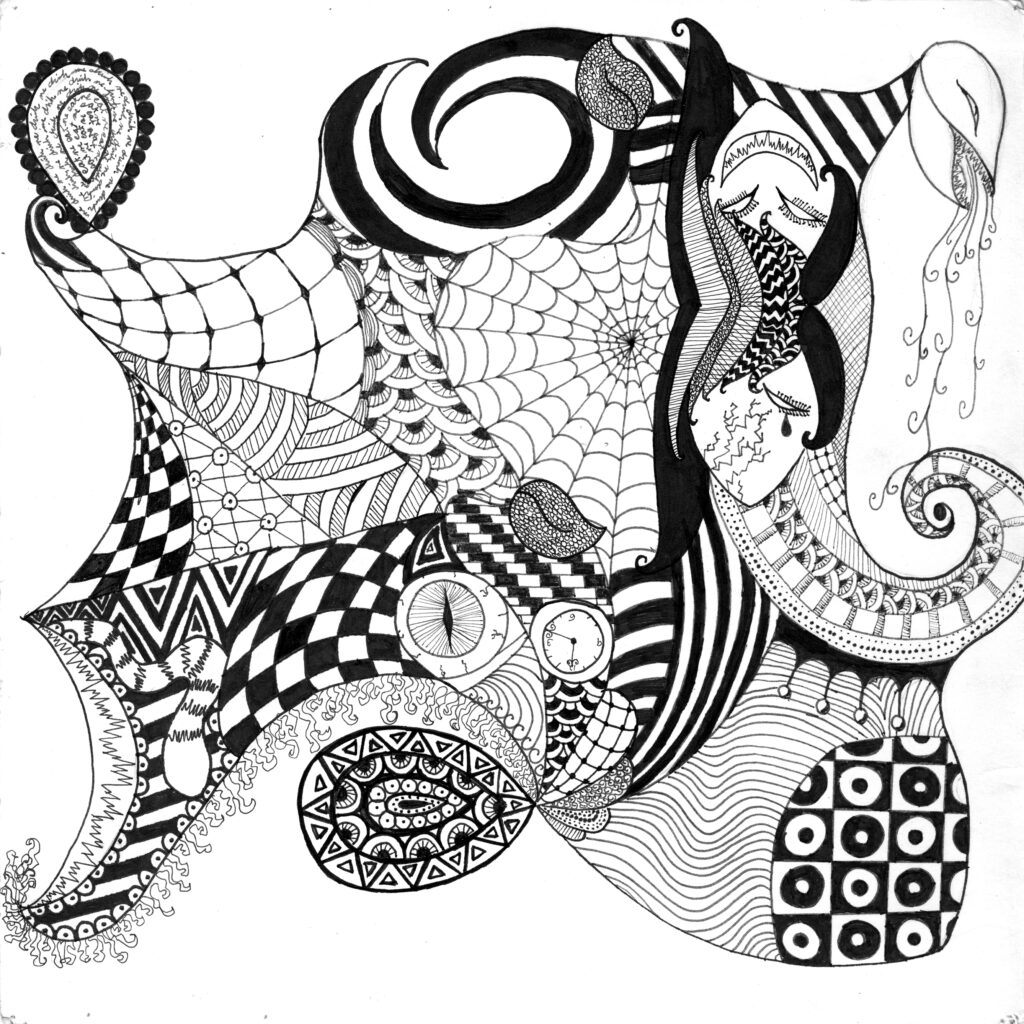 Zentangle Inspired Designs - My Art Lesson