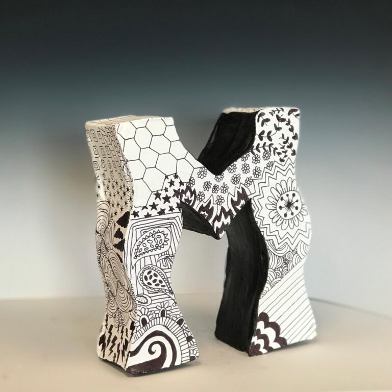 Zentangle Inspired 3D Slab Initials featured image